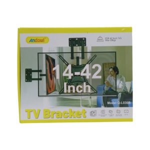 Andowl Silver Led/Lcd Tv Bracket For 14 Inch& 42 Inch