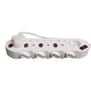 Safy Multi Plug 9 Ways /Lights