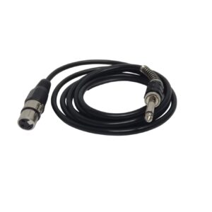 Xlr Female To 6.3Mm Mono Jack 2Meters Cable