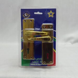 Af 5 Lever Door Lock Set Gold