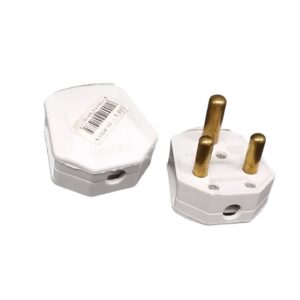 Yamato 3 Pin White Plug