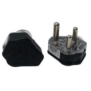 Yamato/Target 5Pc 3Pin Plug Black