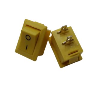 Rocker Switch Mini 6Spst Yellow