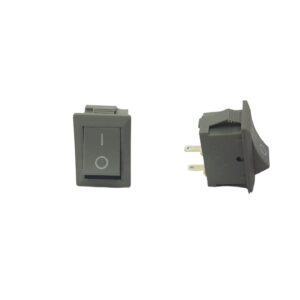 Rocker Switch Mini 6A Spst Grey