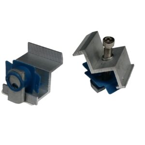 Side Clamps For Solar Panel Steps Shape