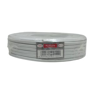 Yamato Electrical Cable White 3X1.5Mm (100 Meters)