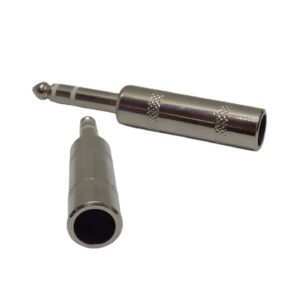 6.3Mm Stereo Male Jack Plug Metal Body Robust