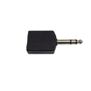 6.3Mm Stereo Male To 2X6.3Mm Stereo Female Adaptor