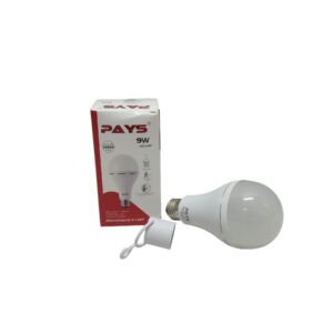 Pays 9W Rechargeable Lamp E27