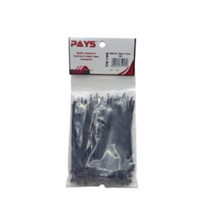 Cable Tie 100Mmx2.5Mm 100Pc Black