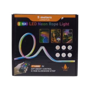 Rgb Led Neon Rope Light 5M