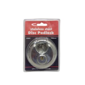 Stainless Steel Disc Padlock 90Mm
