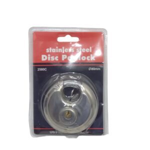 Stainless Steel Disc Padlock 80Mm