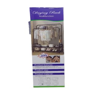 Multi Function Clothes Drying Rack Blk