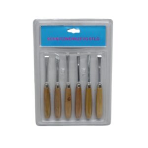 Carving Tools 6Pcs 6Tlg Schnitzwerkzevg