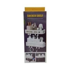 Kitchen/ Bathroom Sucker Shelf