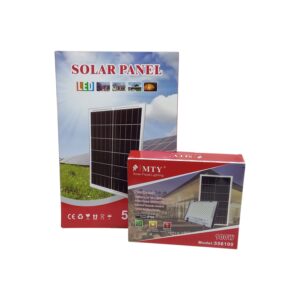 Mty Solar Flood Light 100W + 25W Solar Panel