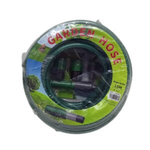Garden Hose + Fittings 15M