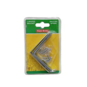 L Shaped Brackets 4Pc 60X60mm