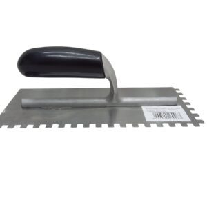 Plastering Trowel With Teeth 280X120x0.7Mm