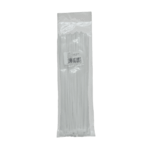 Cable Tie White Small 50Pce (5X300mm)