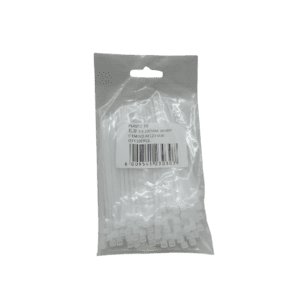 Cable Tie White Small 3X100mm (100Pce)