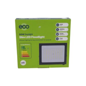 Eco Led Floodlight 50 Watts Slim