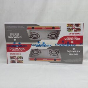 Digimark 2 Plate Gas Stove (Stainless Steel)