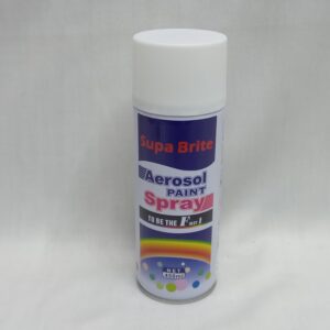 Supabrite Aerosal Spray Matt Grey White 450Ml