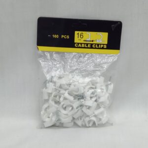 Supabrite Cable Clips 16Mm 100Pc