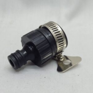 Water Hose Connector With A Hose Clap