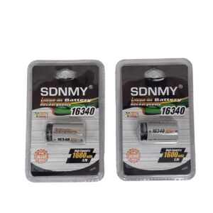 Sdnmy 16340 Recharge Battery