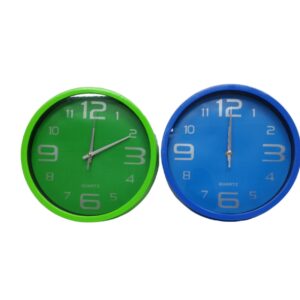 Wall Clock 25X25x3cm Mix Pattern