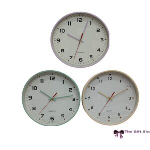Sm Watch Wall Clock Colours 30Cm (Round) Assorted Colours
