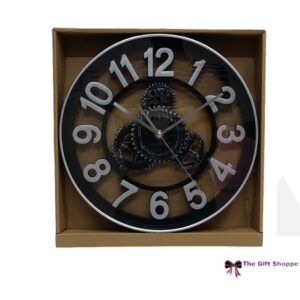 Sm Watches Wall Clock Skeleton 30Cm (Square)