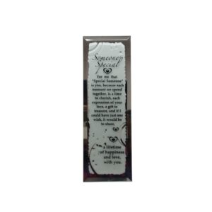 Glass Plaque Someone Special 18X6cm