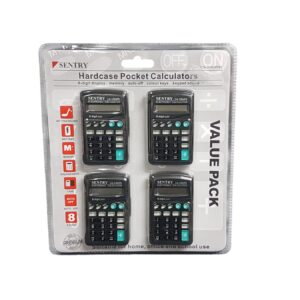 Sentry 4Pcs Calculator Value Pack