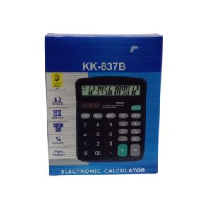 Electronic Calculator 12 Digits Kk837b
