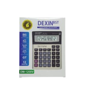 Dexin Calculator 12 Digits Dm-1200V