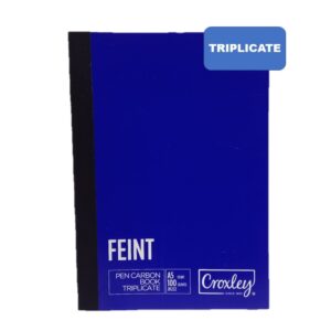 Croxley Triplicate Feint Pen Carbon Book A5 Jd222