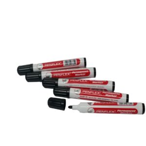 Penflex Permanent Marker Black (Each) Pm15