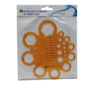 Draughtsman Stencil Nuts And Bolts