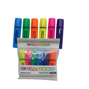 Collosso Slim Highlighter Wallet 6 (Chisel Point)