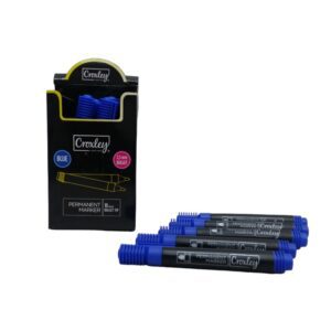 Croxley Permanent Marker Blue (Each)