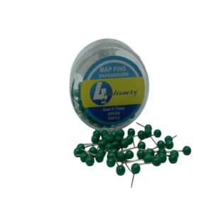 Map Pins 100'S Green