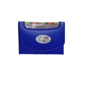 12 Pocket Expanding File Blue
