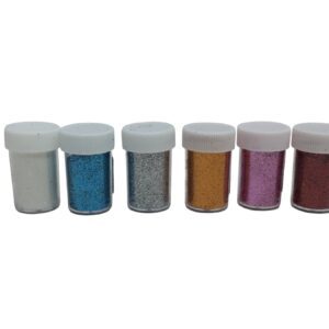 Small Glitter Shaker Stars (Assorted Colours) Each