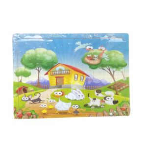 Treefoil Wooden Puzzle 60Piece Assorted