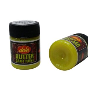 Dala Craft Paint Glitter Yellow 50Ml