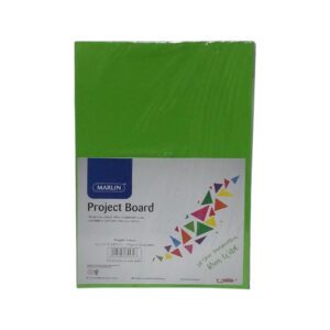 A4 160Gsm Project Board Bright Green 100'S